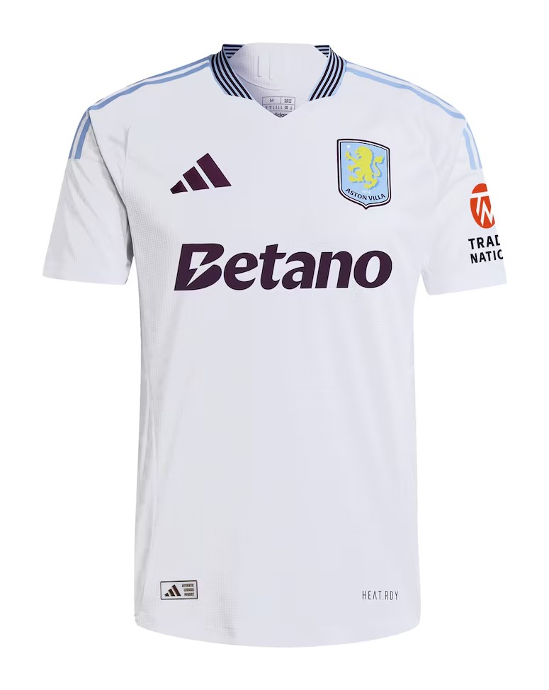 Maillot Aston Villa Extérieur 2024/25 - Cliquez sur l'image pour la fermer